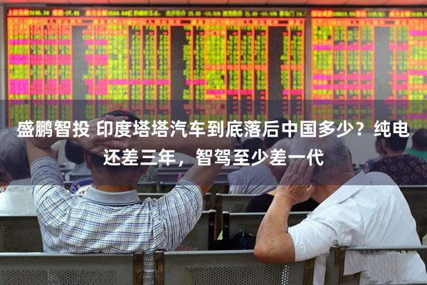 盛鹏智投 印度塔塔汽车到底落后中国多少？纯电还差三年，智驾至少差一代